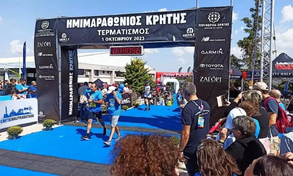 Ημιμαραθώνιος Κρήτης: Έτρεξαν 6.000 άνθρωποι (βίντεο)